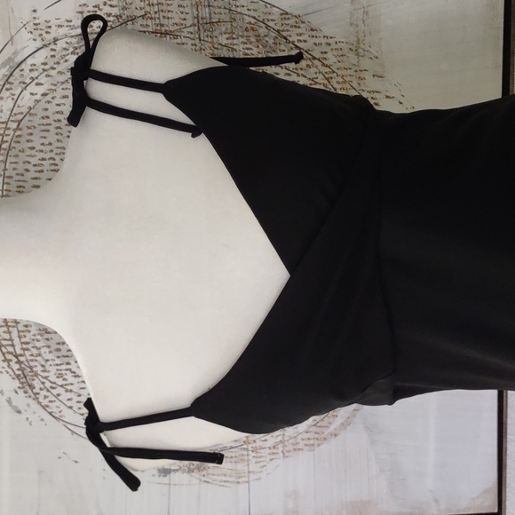 Preloved Express Little Black Dress Size 1/2 - Picture 3 of 12